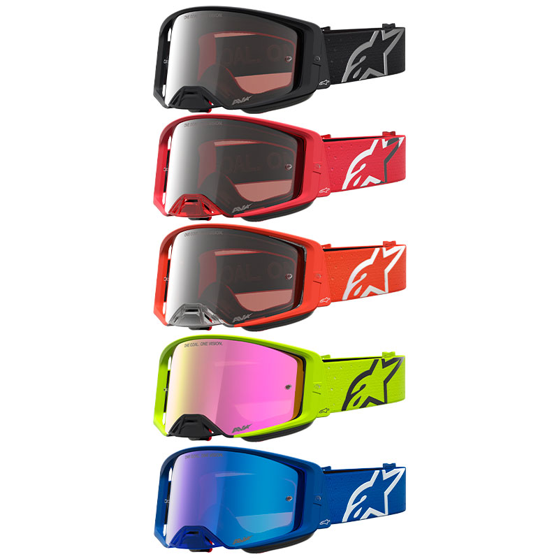 Masque Cross Alpinestars Supertech Vesta - Ecran Miroir