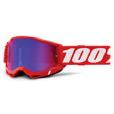 Masque Cross Enfant 100% Accuri 2 Rouge