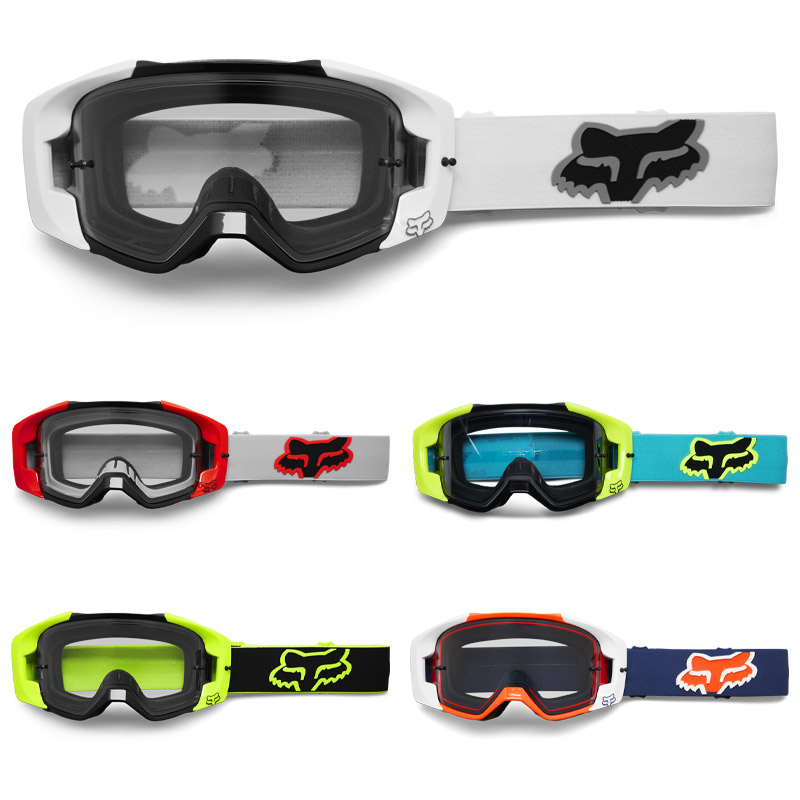 Masque Cross Fox Racing Vue Stray 2023 - Ecran PC Fumé