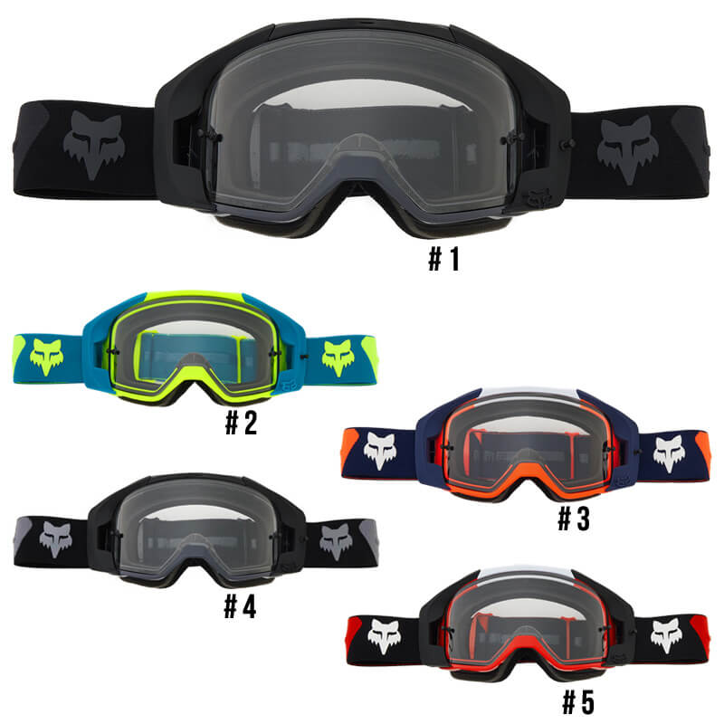 Masque Cross Fox Racing Vue Core 2025 - Ecran Clair