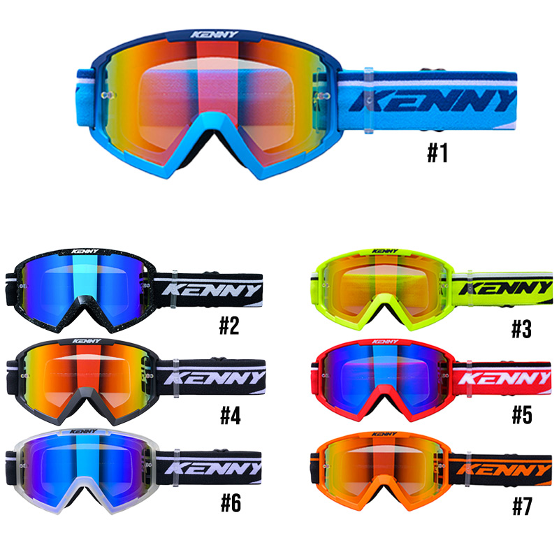 Masque Cross Kenny Track+ 2027 - Ecran Miroir