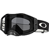 Masque Cross Oakley Airbrake Lite Matte Black - Ecran Fumé Noir