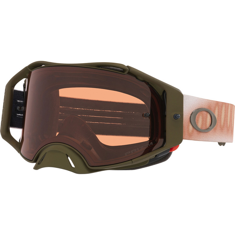 Masque Cross Oakley Airbrake MX Mist Orb - Ecran Prizm Bronze