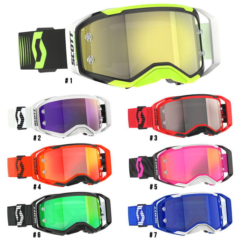 Masque Cross Scott Prospect 2.0 - Ecran Chromé