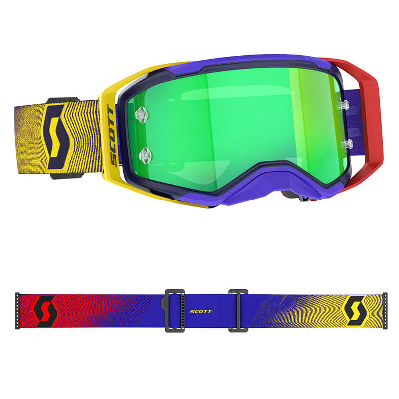 Masque Cross Scott Prospect 2.0 Violet/Jaune/Rouge