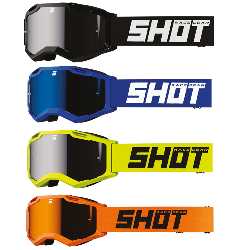 Masque Cross Shot Assault 2.0 - Ecran Chromé
