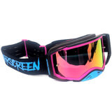 Masque Cross AirScreen Aero MX - Ecran Chromé