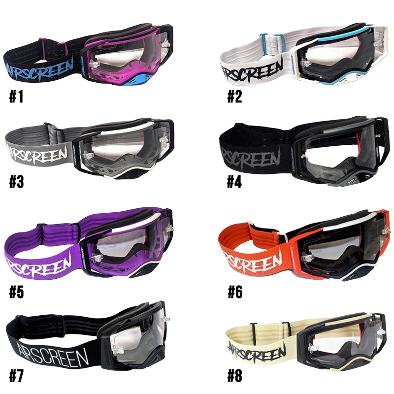 Masque Enduro AirScreen Aero EX - Ecran Clair