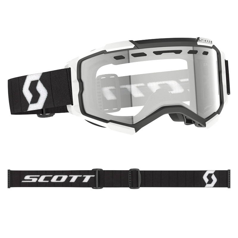 Masque Enduro Scott Fury - Ecran Clair
