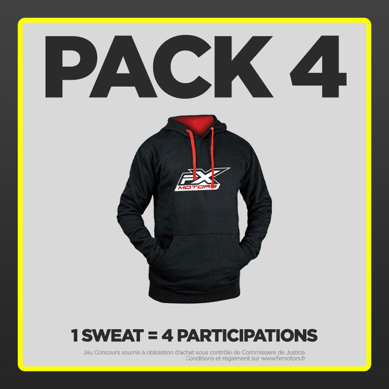 PACK 4 - Sweat FX Motors - 4 Participations