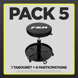 PACK 5 - Tabouret Atelier Mobile FKR - 6 Participations