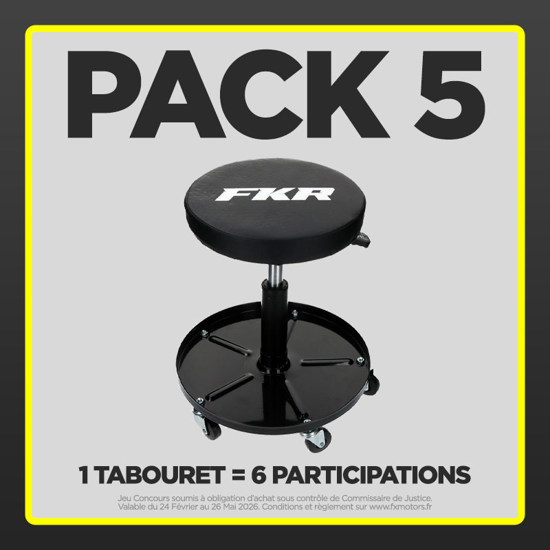 PACK 5 - Tabouret Atelier Mobile FKR - 6 Participations