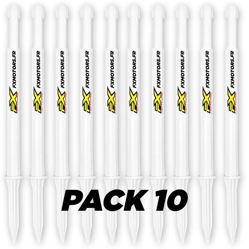 Pack 10 piquets de piste motocross (9+1 offert) - FXMOTORS