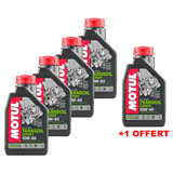 Pack Huile Boîte de Vitesse MOTUL Transoil Expert - 10W40 - 4 + 