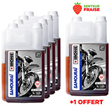 Pack Huile IPONE SAMOURAI Senteur Fraise - 4 + 1 GRATUIT