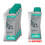 Pack Huile de Boîte MOTOREX Gear Oil 10W30 - 4 + 1 GRATUIT