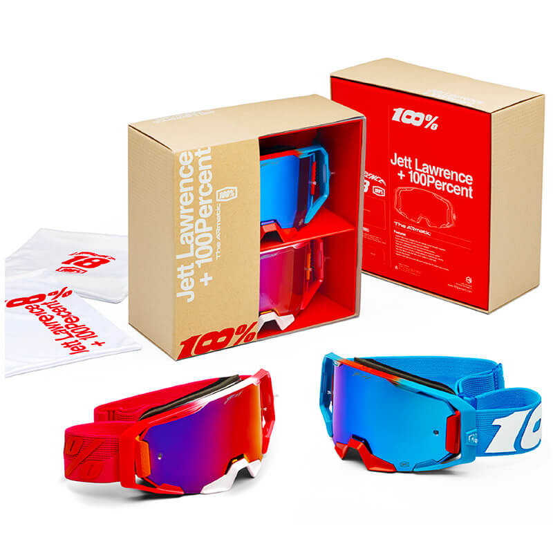 * Pack de 2 Masques Cross 100% Armatic Jett Lawrence LE 2024 *