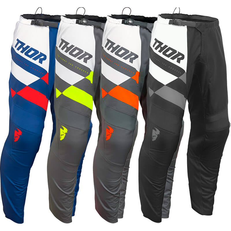 Pantalon Cross Enfant Thor Mx Sector Checker 2024