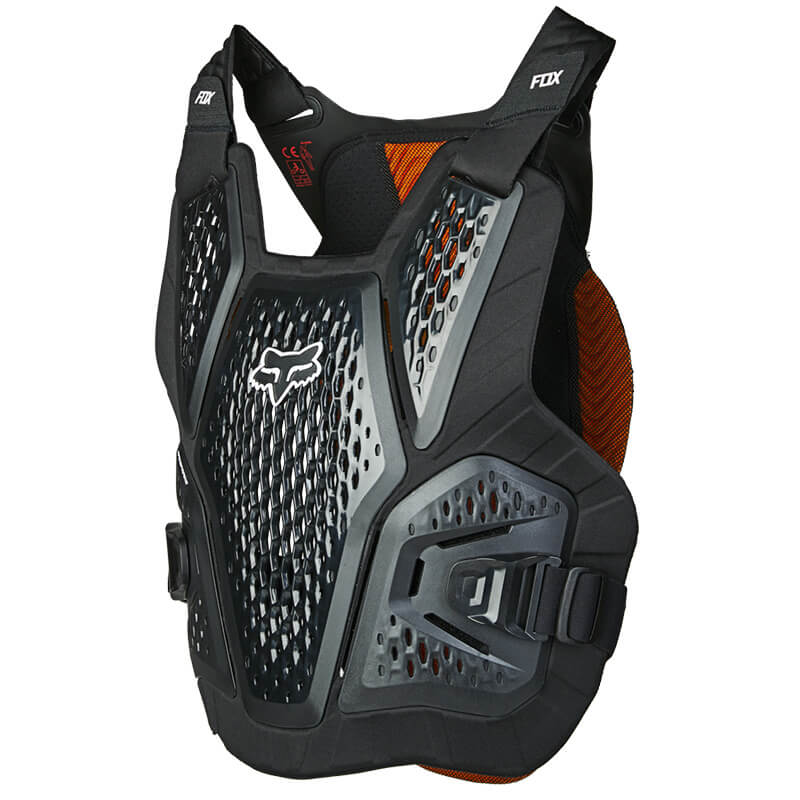Pare-Pierres Fox Racing Raceframe Impact Soft D3O Homologué