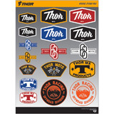 Planche Stickers Thor MX Heritage 23x33cm
