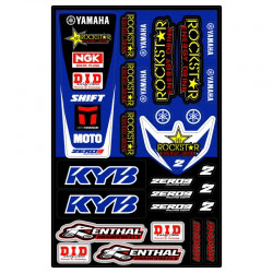 Planche de Stickers Universel YAMAHA YZ/YZF