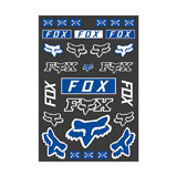 Planche de Stickers Fox Racing Legacy Bleu