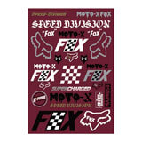 Planche de Stickers Fox Racing Czar