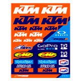 Planche de Stickers KTM Sponsors - Zeronine