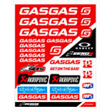 Planche de Stickers GASGAS Sponsors - Zeronine