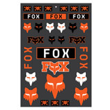 Planche de Stickers Fox Racing Legacy Track Orange