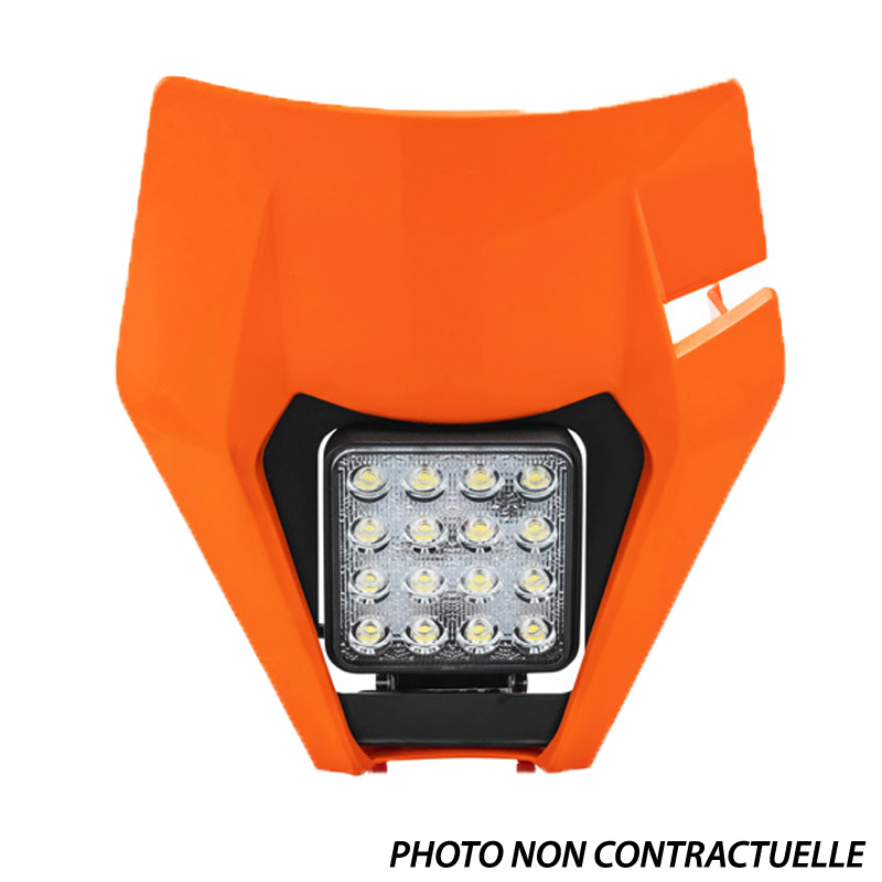 Phare à LED KTM EXC / EXC-F EXCF Homologué étanche canbus 92W Réel - XENLED  - 3100Lms - France-Xenon