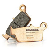 Plaquettes de Frein Arrière Compétition - BRAKING