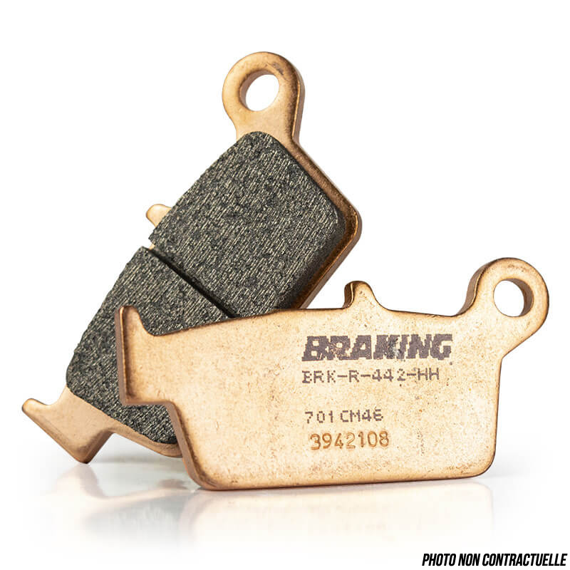 Plaquettes de Frein Arrière Compétition - BRAKING