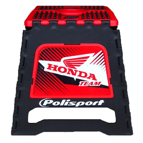 porte moto pliable polisport honda team rouge fx motors