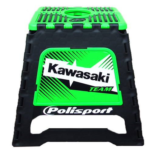 Porte Moto Pliable Polisport KAWASAKI Team - VERT - FX MOTORS