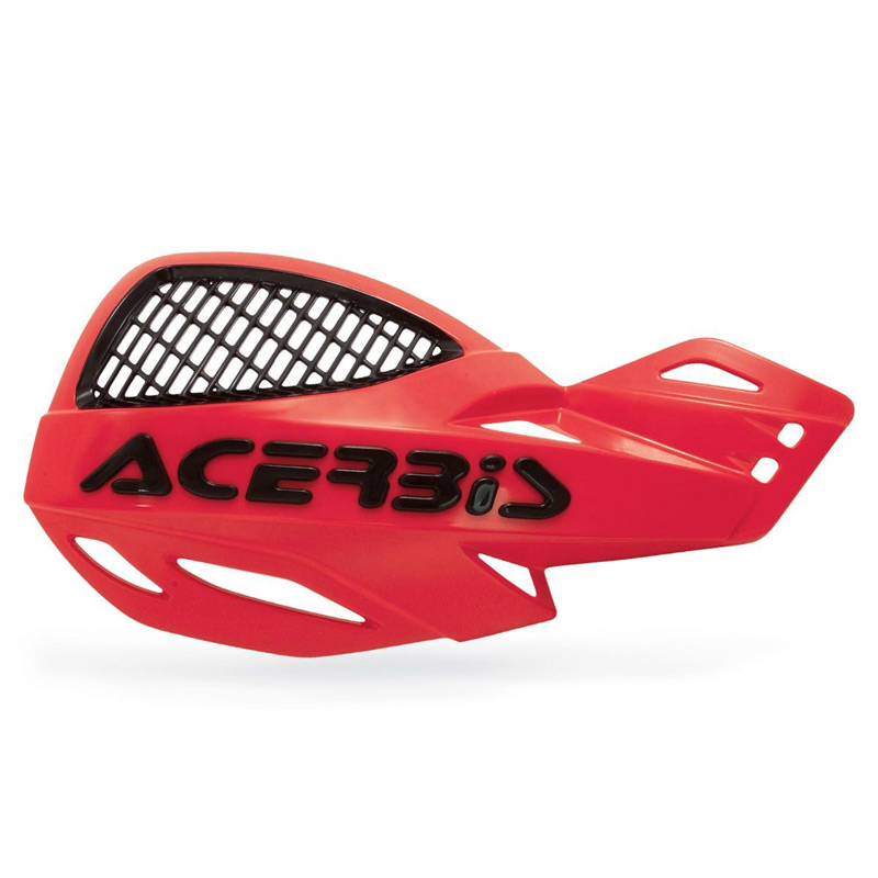 Protège Mains Acerbis Uniko Vented - ROUGE/NOIR