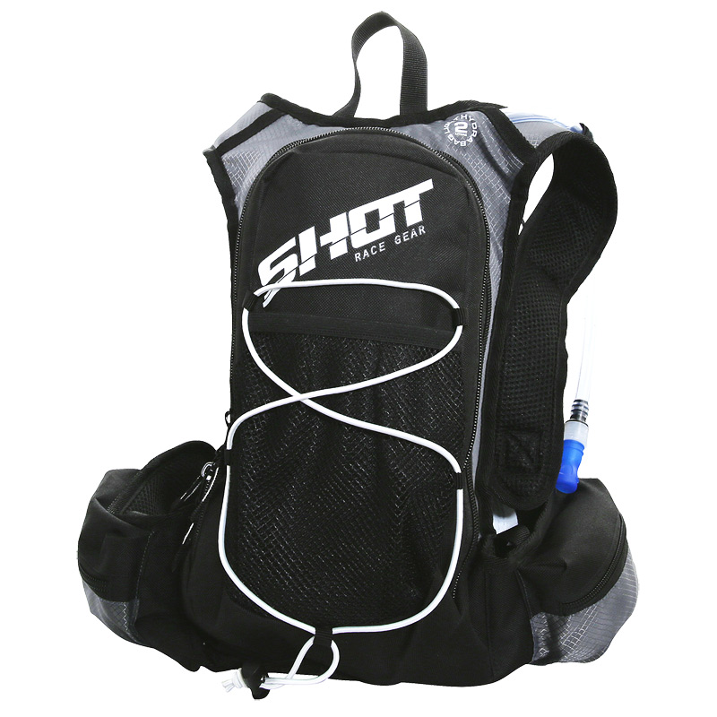 Sac à Dos Hydratation Course à Pied - 2L Réservoir + 2 Bouteilles Souples Sans BPA Léger