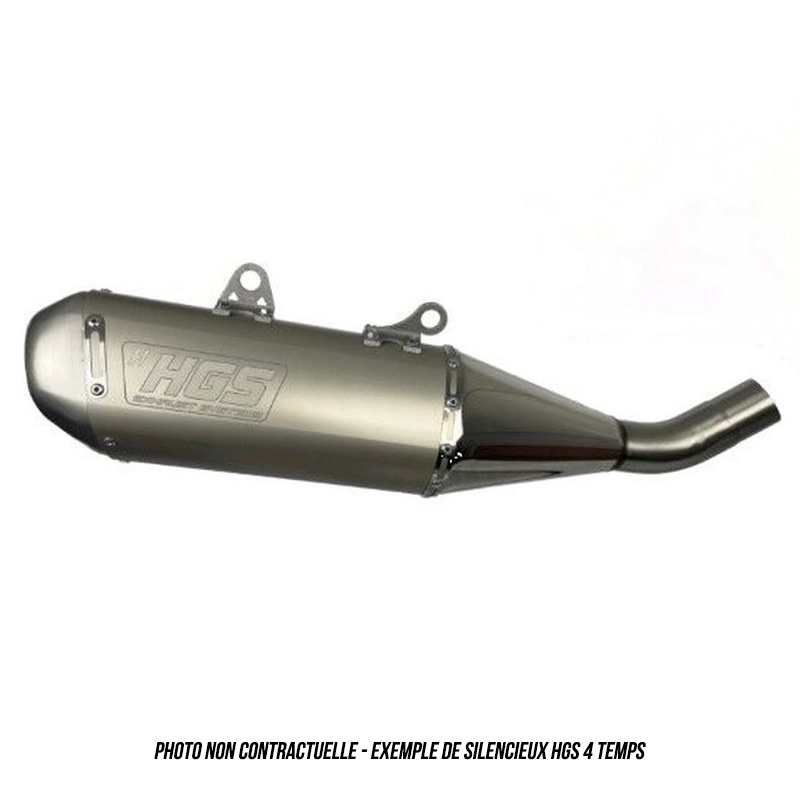 Silencieux Motocross HGS 4 Temps