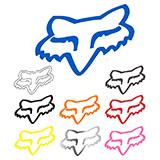 Sticker Fox Racing Head TDC 5cm