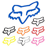 Sticker Fox Racing Head TDC 10cm