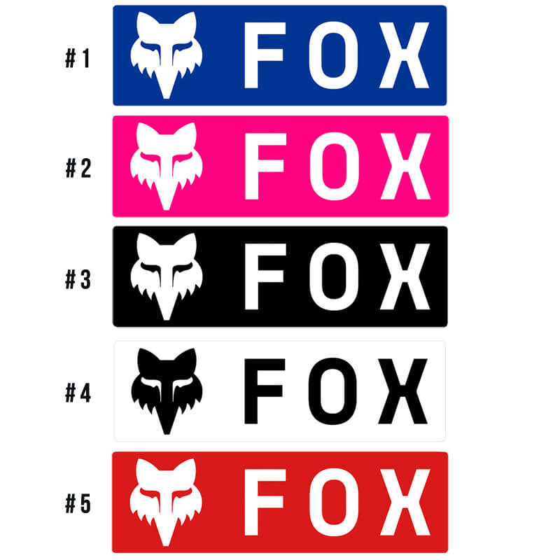 Sticker Fox Racing Corporate Logo 17,8cm