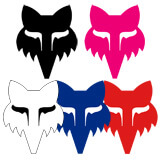 Sticker Fox Racing Head 10,2cm