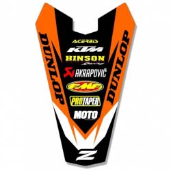 Sticker Garde Boue Arrière Zeronine Orange - KTM