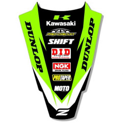 Sticker Garde Boue Arrière Zeronine - KAWASAKI KX/KXF