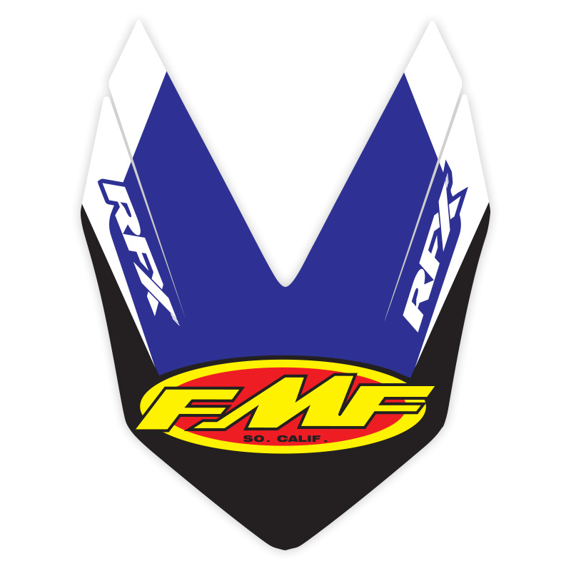 Sticker Garde Boue Avant FMF - Yamaha YZ/YZF