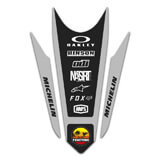 Sticker Garde Boue Arrière KTM Purestar Gris - FX MOTORS
