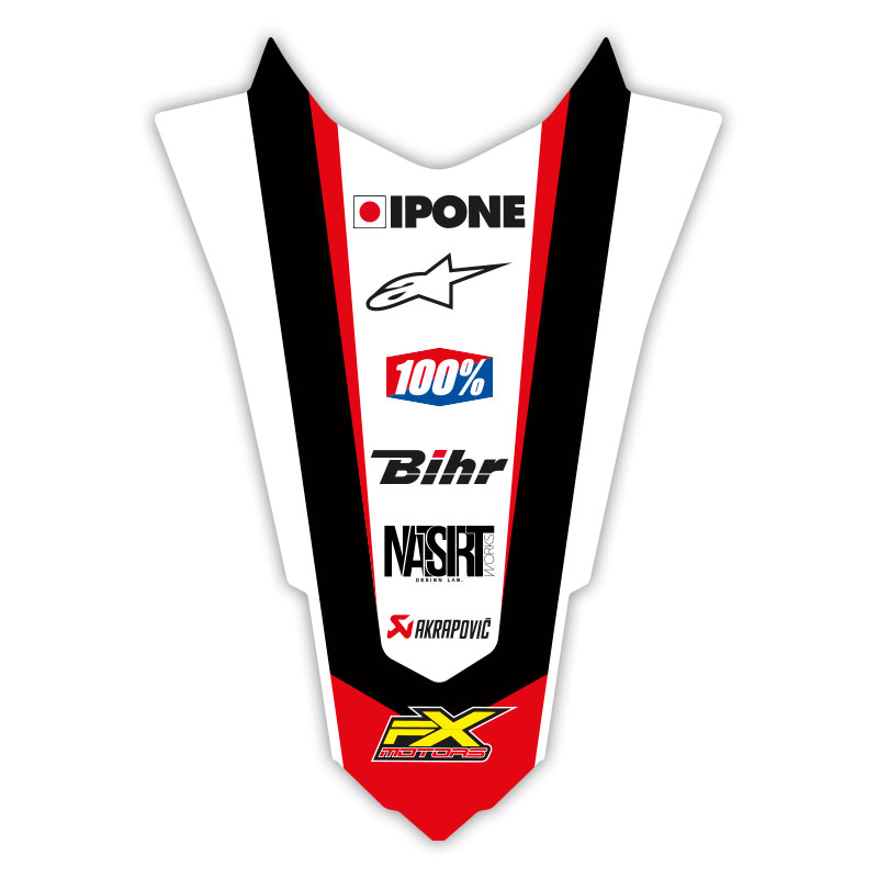 Sticker Garde Boue Arrière FX Racing Line - HONDA CR/CRF
