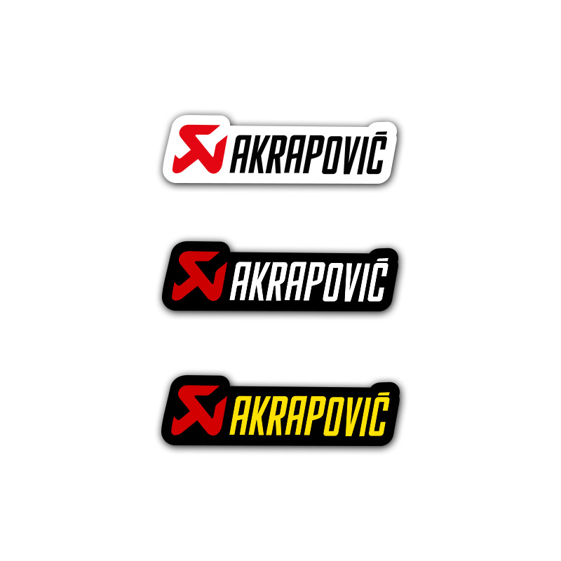 Sticker Akrapovic 8cm