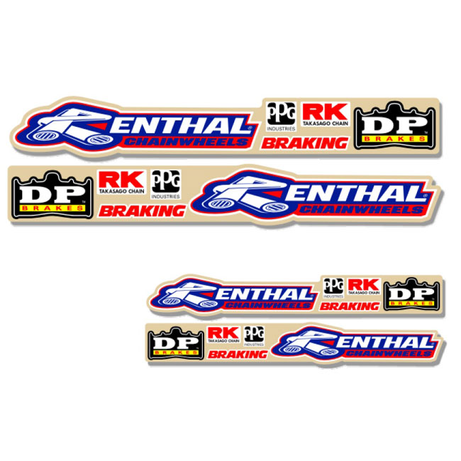 Stickers Bras Oscillant Renthal/DP Brakes