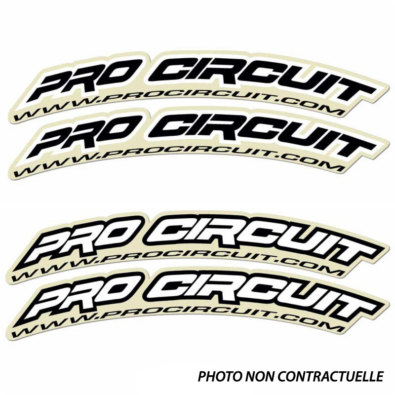 Stickers Garde Boue Avant Pro Circuit
